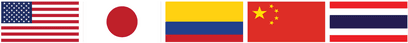 Flags of WMTC International Training Centers