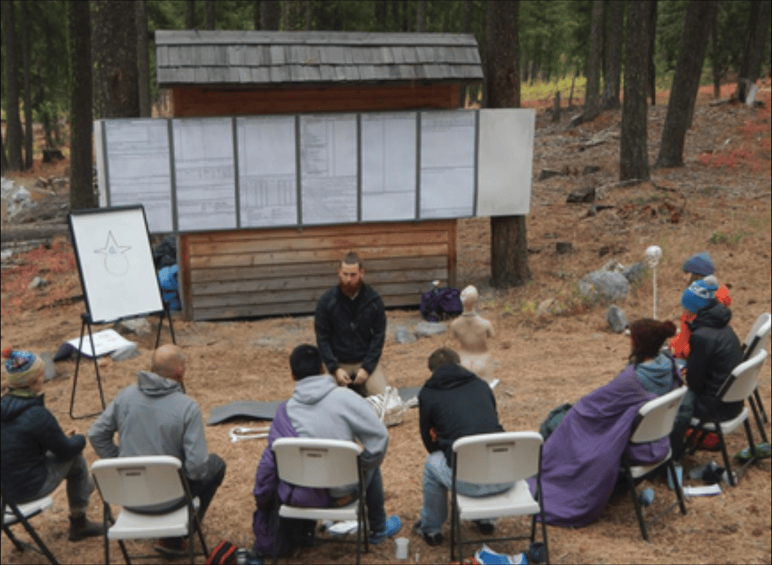 Outdoor learning space